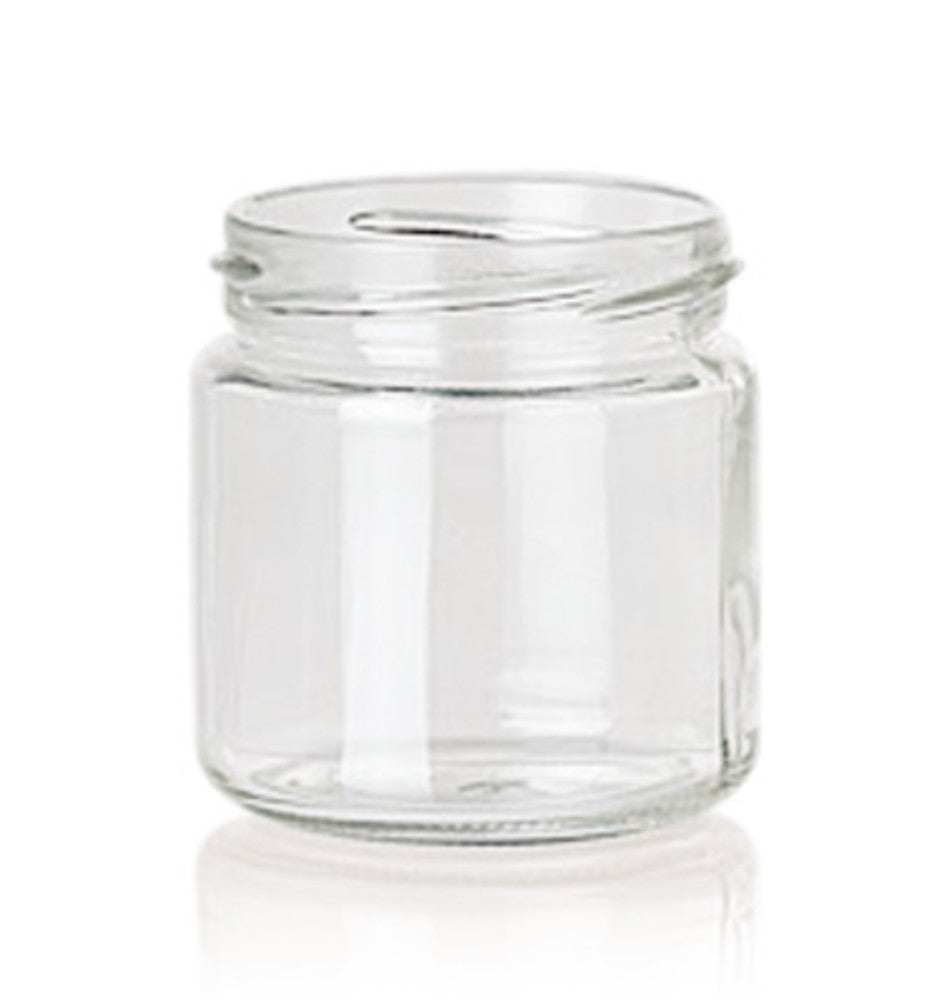 Twist-off wide mouth jars, 210 ml, 12 unit(s) - Luminix Health