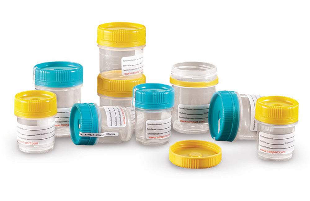 Sample tubs SpecTainer(TM) 60 ml, PP, screw cap made of PE, 500 unit(s) - Luminix Health