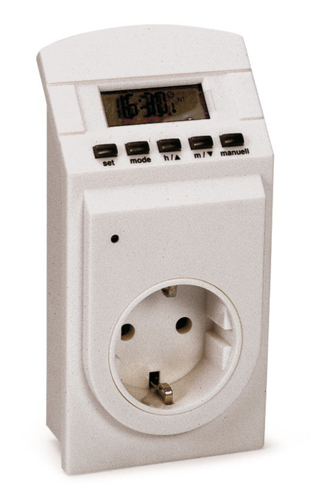 Time switch with thermo sensor, temperature range 0 - +40 °C, 1 unit(s) - Luminix Health