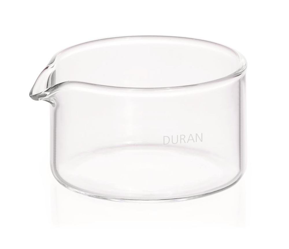 Crystallizing dishes, Ø 50 mm, DURAN®, with spout, 40 ml, 10 unit(s) - Luminix Health