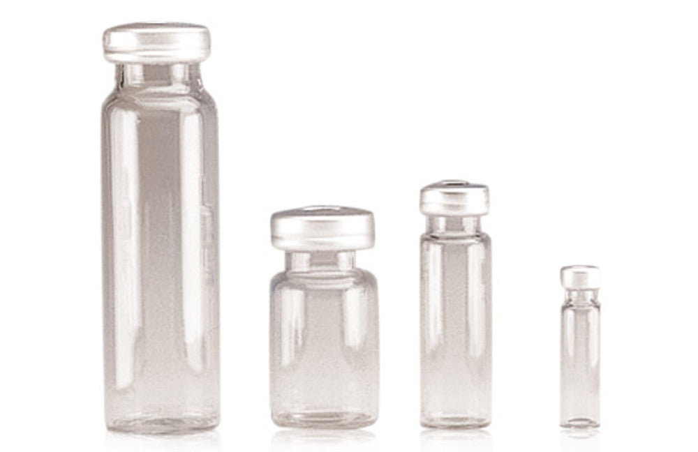 Rotilabo®-sample vials, borosilic. glass, with collar rim, Ø 22 mm, 6 ml - Luminix Health