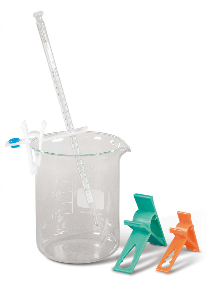 Rotilabo®-multi-purpose holders, PP, green, openings Ø 15,12,10 mm, 85x22 mm - Luminix Health