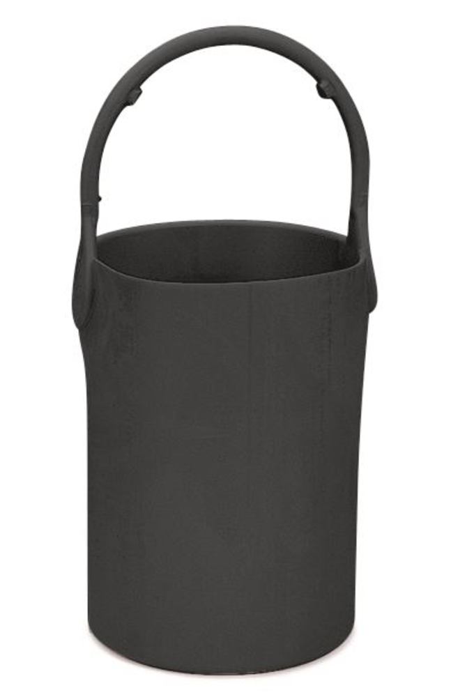 Sekuroka®-bottle transport bucket, black, for 2.5 to 4-l-bottles, H 406 mm - Luminix Health