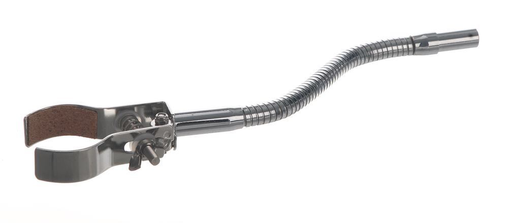 Rotilabo®-stand clamp, stainl.steel 18/8, round, flexible, span width 25-40 mm - Luminix Health