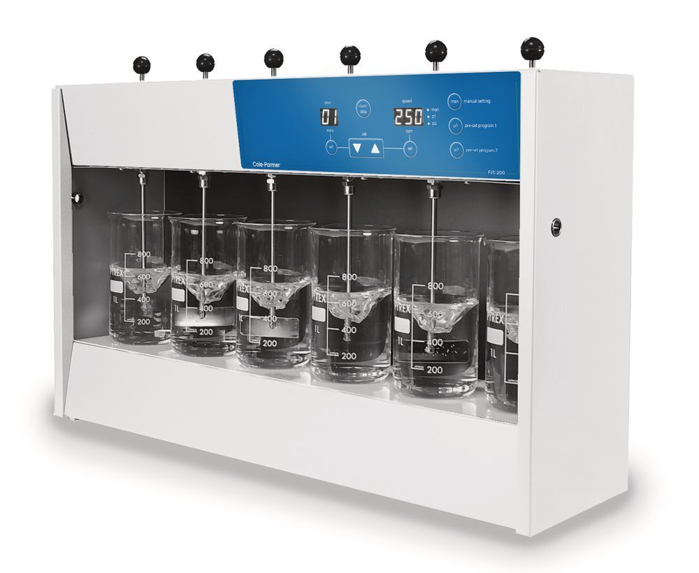 Flocculator FJT-200D-6, , stirring places 6, 25-250/min, , 1 unit(s) - Luminix Health
