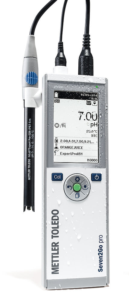 Pocket pH meter Seven2Go(TM), S8-standard kit, 1 unit(s) - Luminix Health