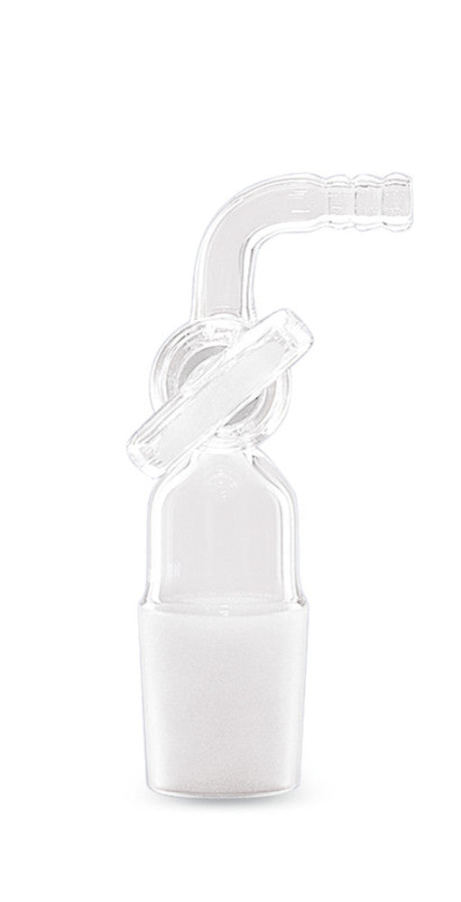 Adapter with NS-stopcock, DURAN®, tub. olive bent core 19/26, 1 unit(s) - Luminix Health