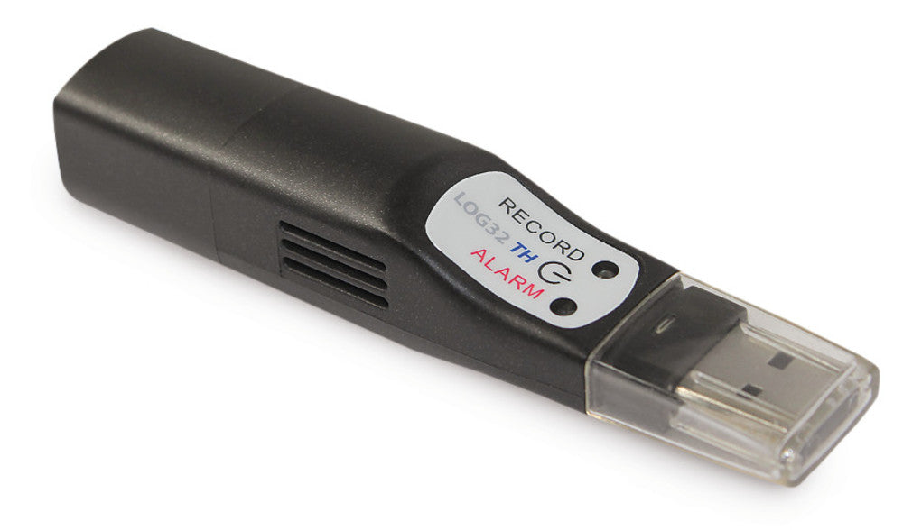 2-channel data logger LOG32TH, for temperature and humidity, 1 unit(s) - Luminix Health