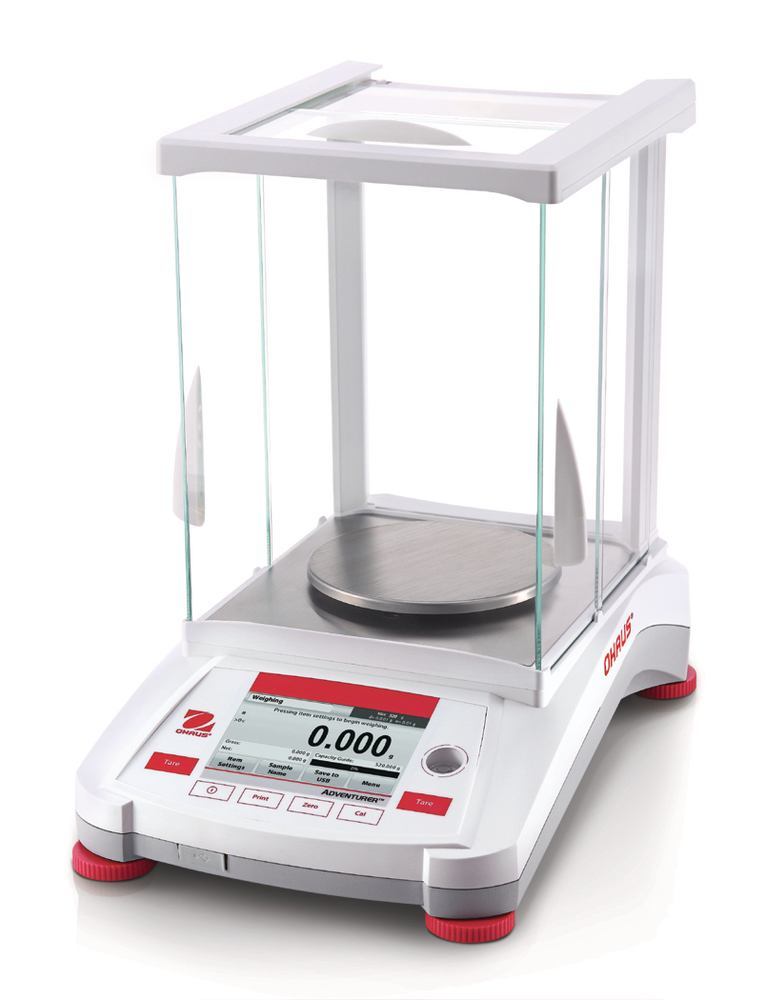 Adventurer® AX223 precision balance (W), Max. 220g, d=0,001g, ext. adjustment - Luminix Health