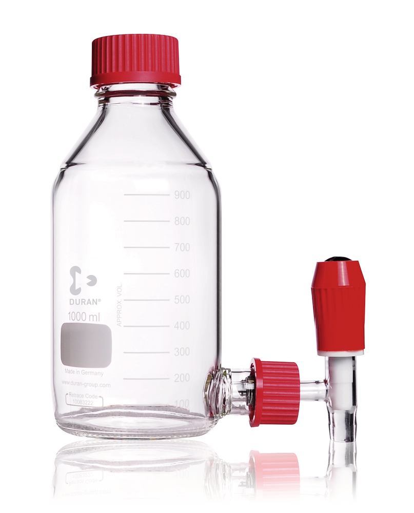 DURAN®-settling bottle 1000 ml, with GL 45 thread, 1 unit(s) - Luminix Health