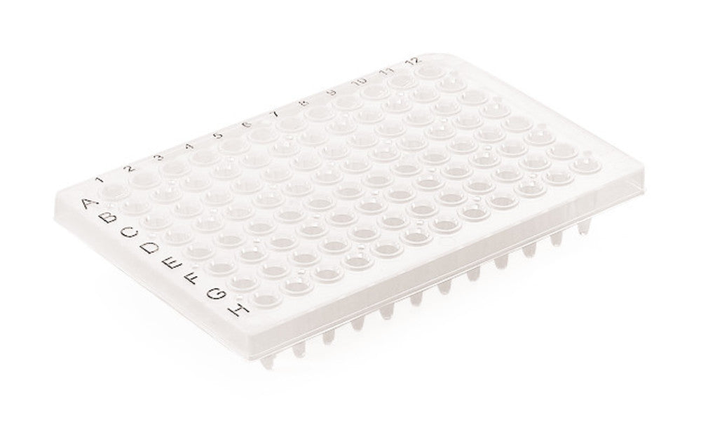 Rotilabo®-PCR trays, Standard, with half frame, fill. vol. 300 µl, 50 unit(s) - Luminix Health