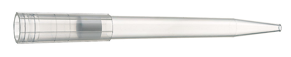 Pipette tips with large opening, 100-1000µl, uncoloured, sterile, in rack - Luminix Health