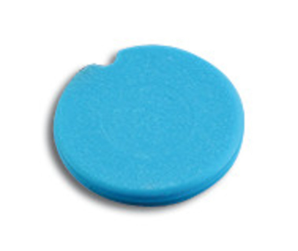 Lid inserts, PP, blue, 500 unit(s) - Luminix Health