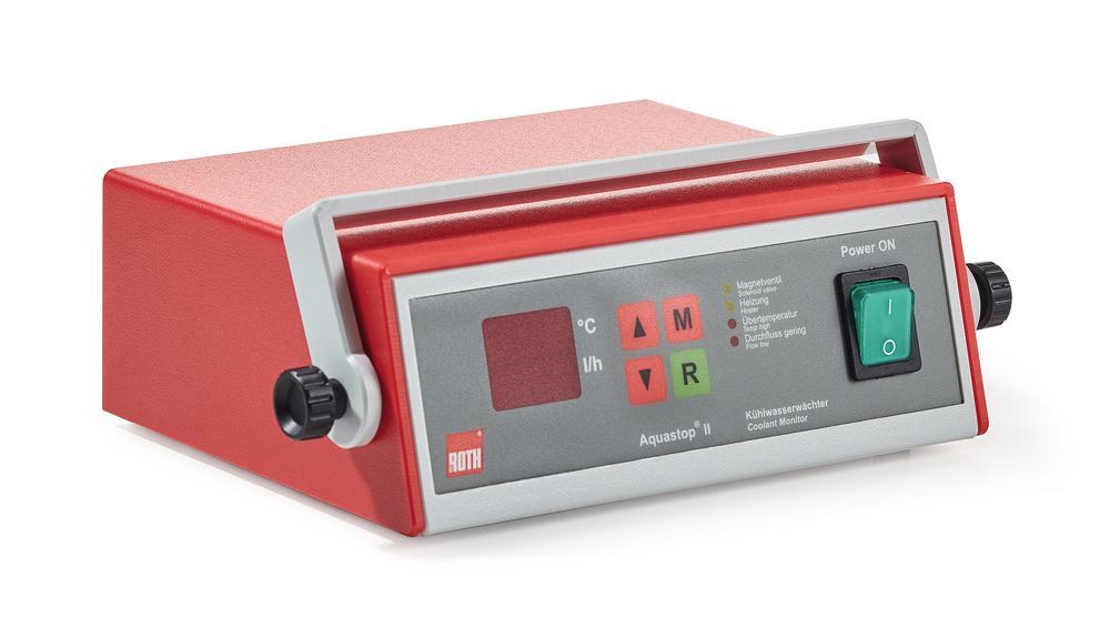 AQUASTOP® II lab. cooling water monitor, flow /temperature measurement - Luminix Health