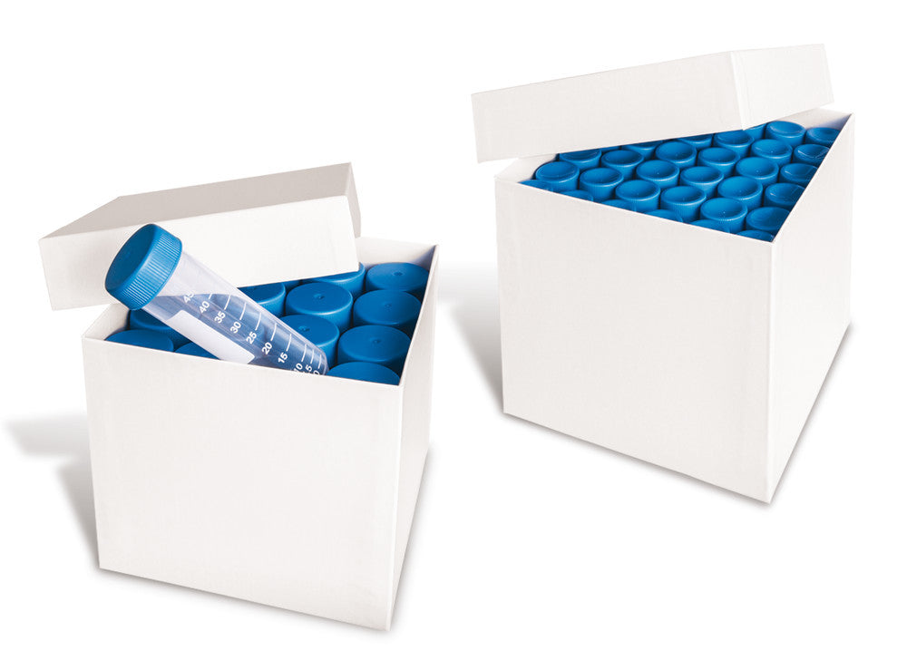 Rotilabo®-maxi cryo boxes made of cardb., waterproof., f. vial 30x115mm - Luminix Health