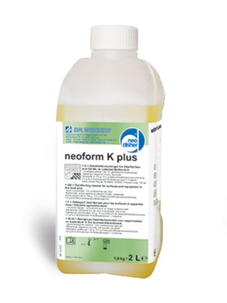 neoform K plus, Disinfectant (liquid concentrage), 2 l - Luminix Health