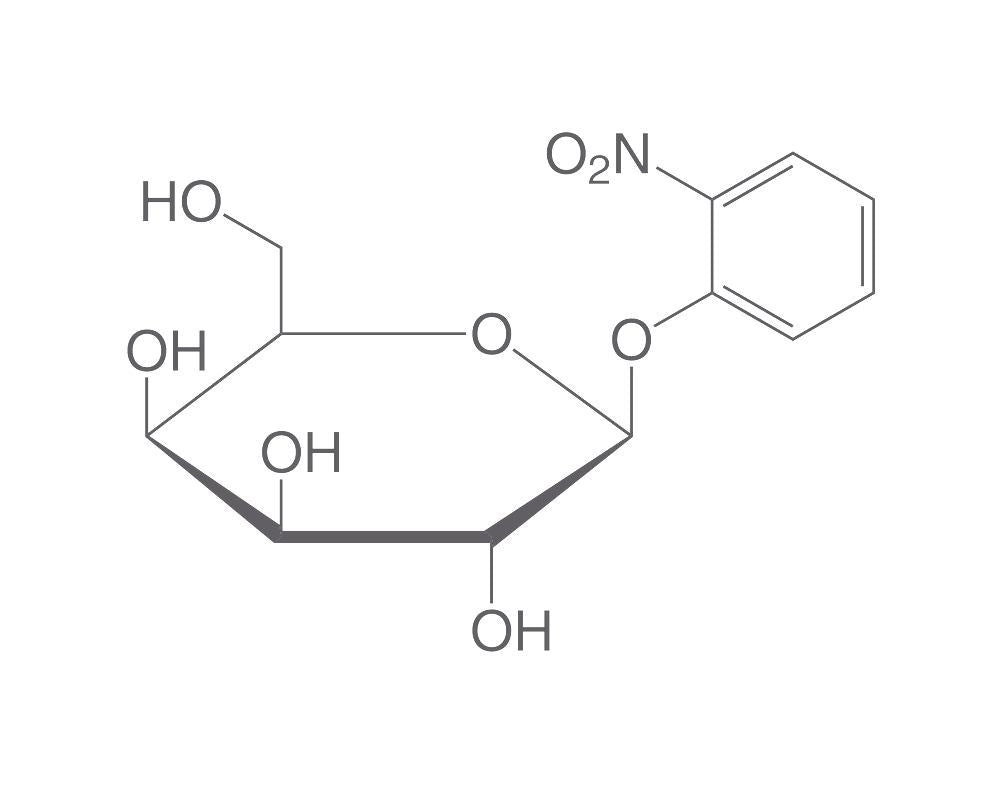2-Nitrophenyl-beta-D-galactopyranoside, min. 99 %, for biochemistry, 5 g, glass - Luminix Health