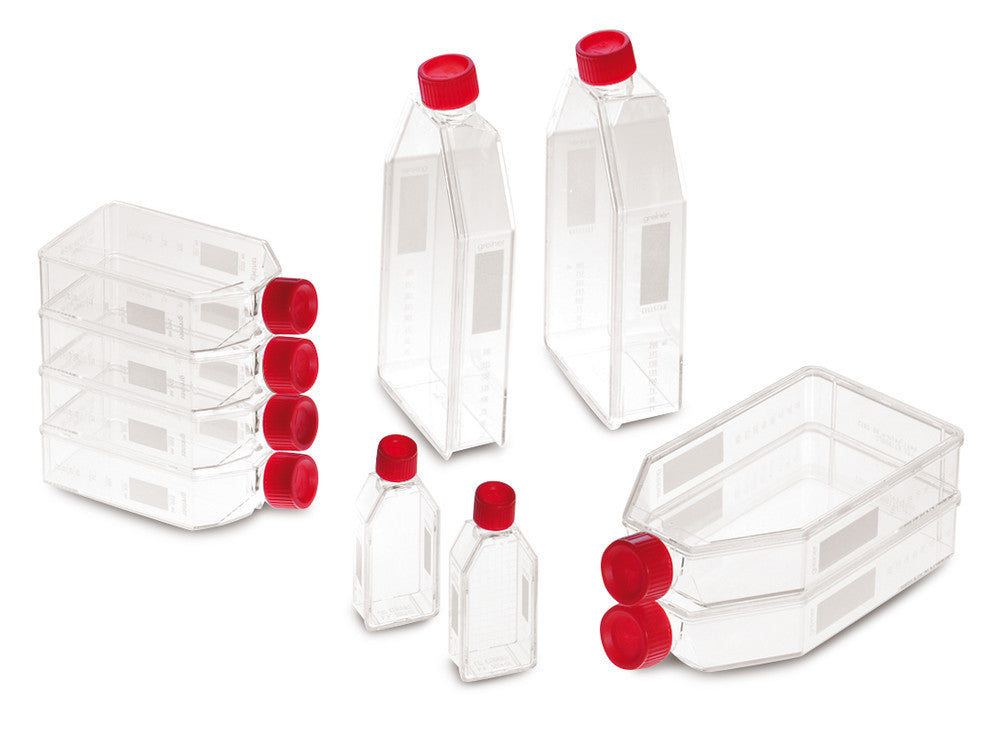 Cell culture bottles 550 ml, PS, sterile, 50 unit(s) - Luminix Health