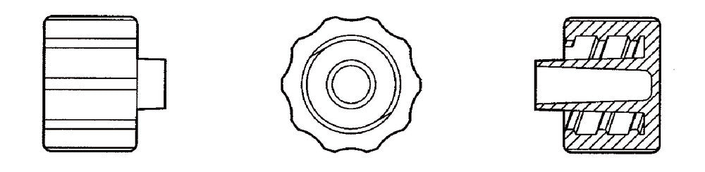 Rotilabo®-Luer-stoppers, PP, transparent, LLM for LLF, 10 unit(s) - Luminix Health