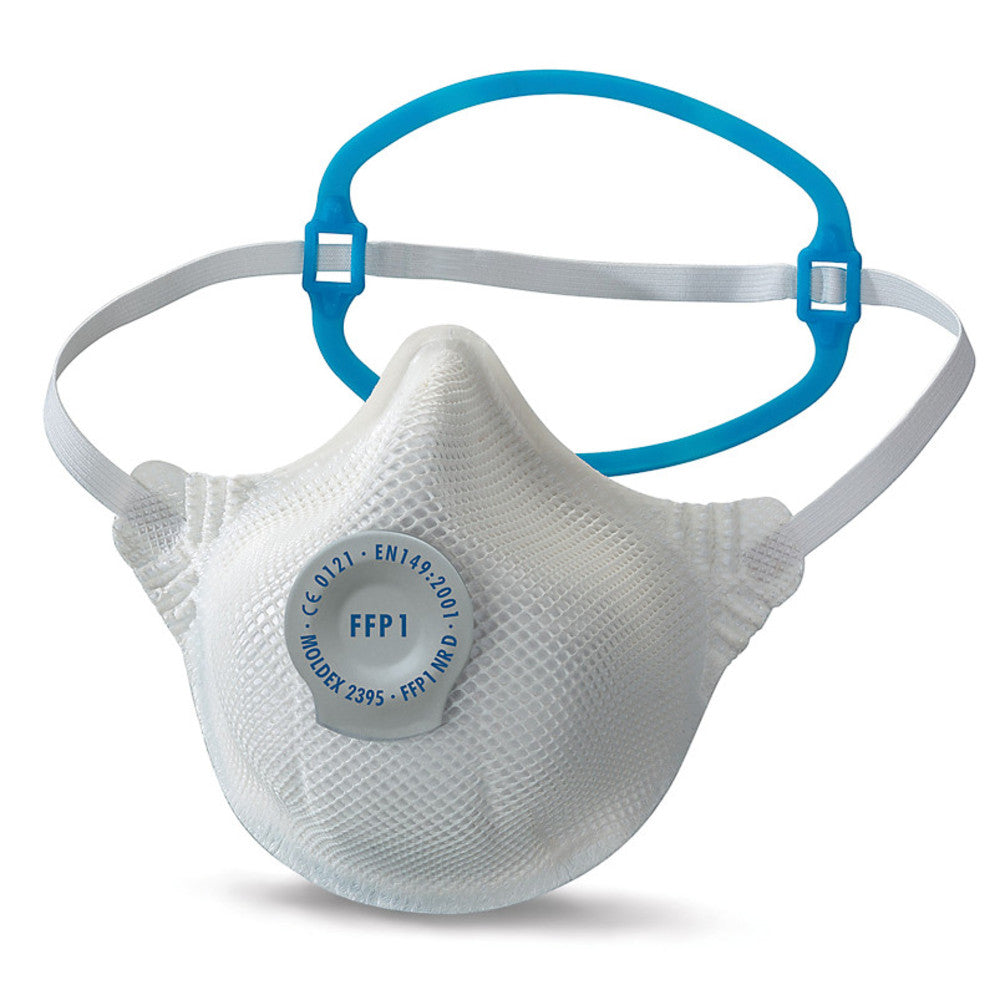 Fine dust masks w. SoloBand®, FFP2 NR D, EN 149,2001+A1,2009, with Klimaventil® - Luminix Health
