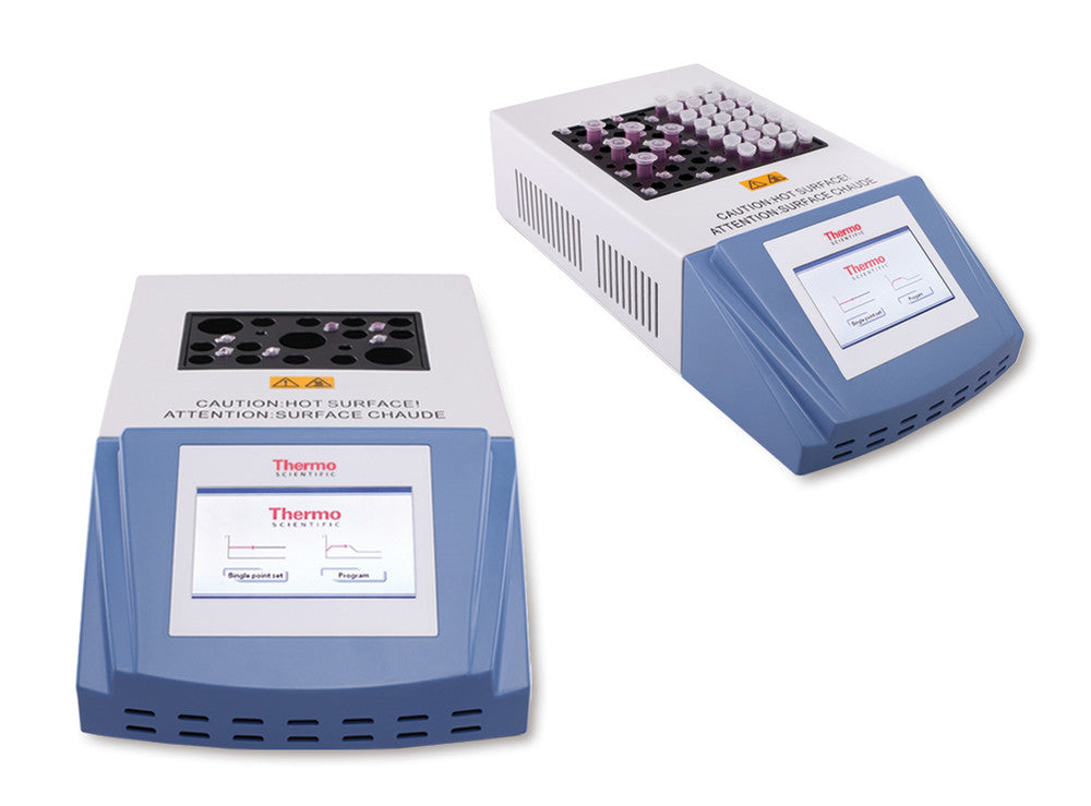 Touchscreen block thermostats, 4 exchangeable thermoblocks, 1 unit(s) - Luminix Health