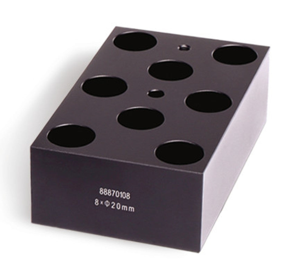 Interchangeable block for test tubes, 15 x Ø 16 mm, 1 unit(s) - Luminix Health