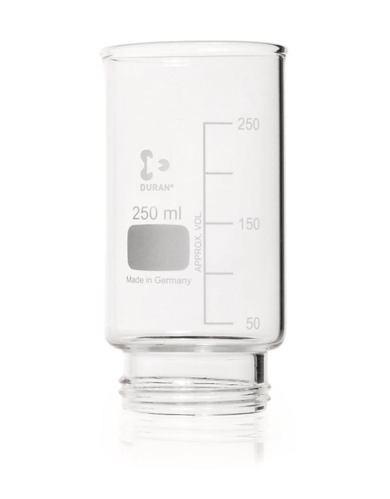 Spare filter attachment made of DURAN®, for filters, 250 ml, 1 unit(s) - Luminix Health