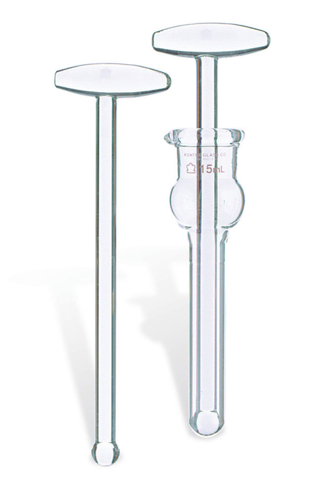 Dounce-homogenisers, made of glass, 15 ml, L=157 mm, incl. 2 pestles, 1 unit(s) - Luminix Health