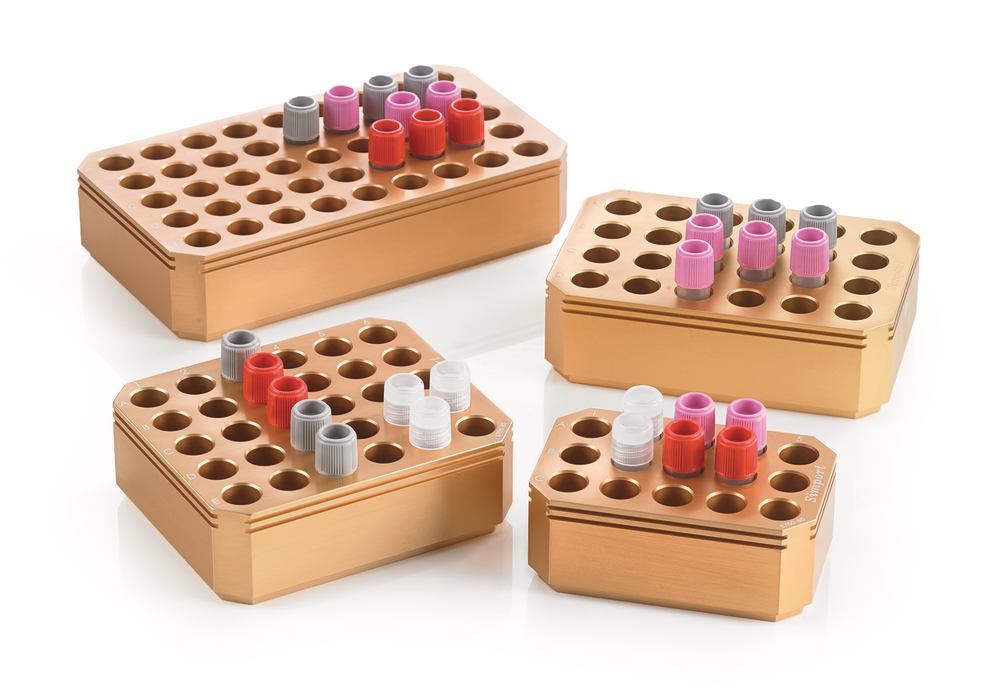 Cooling racks for cryo vials, 15 (3 x 5) slots, 1 unit(s) - Luminix Health