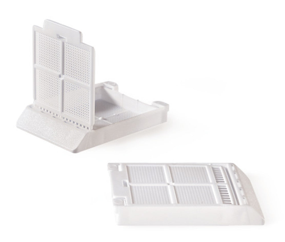 Biopsy embedding cassettes Micromesh(TM), made of Acetal Polymer, colour white - Luminix Health