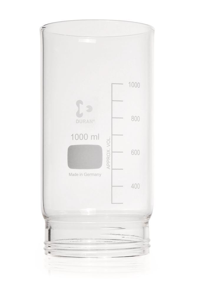 Spare filter attachment made of DURAN®, for filters, 1000 ml, 1 unit(s) - Luminix Health