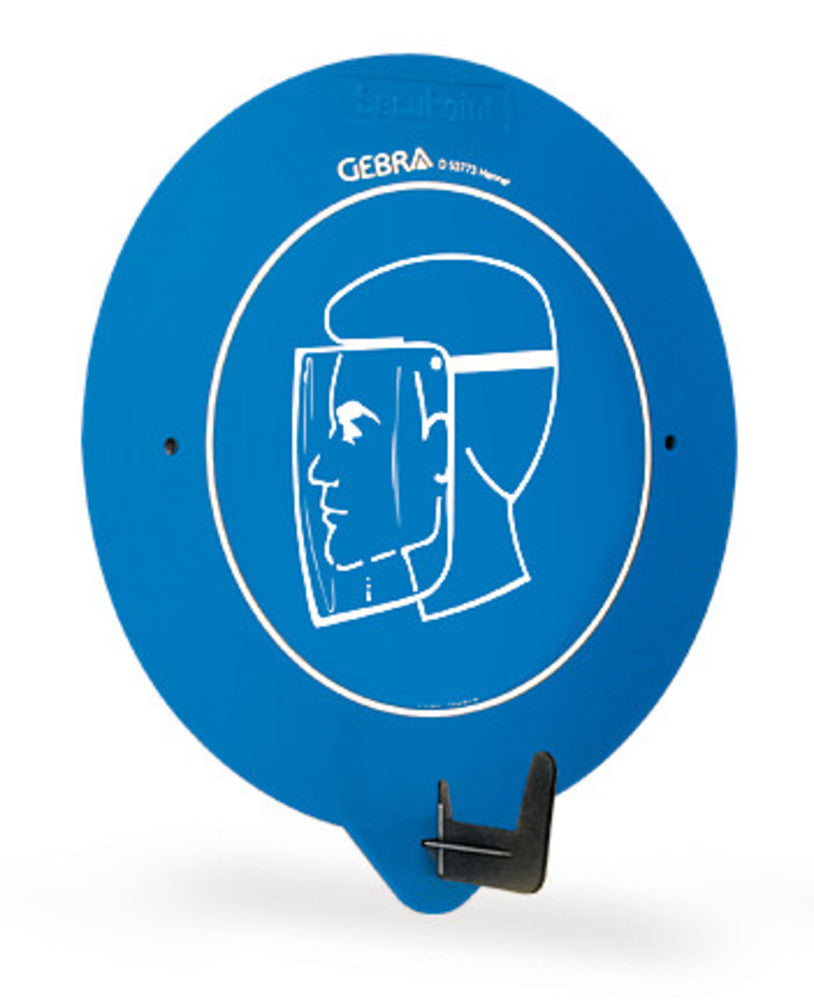 Sekuroka®-wall hook, rigid plastic, information sign face screen, 1 unit(s) - Luminix Health