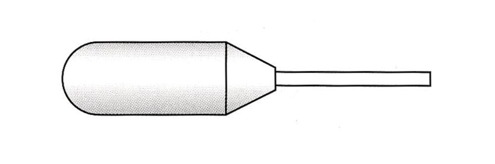 Pasteur pipettes with ultra-thin tip, LDPE, non-sterile, L 51 mm, 1.0 ml - Luminix Health