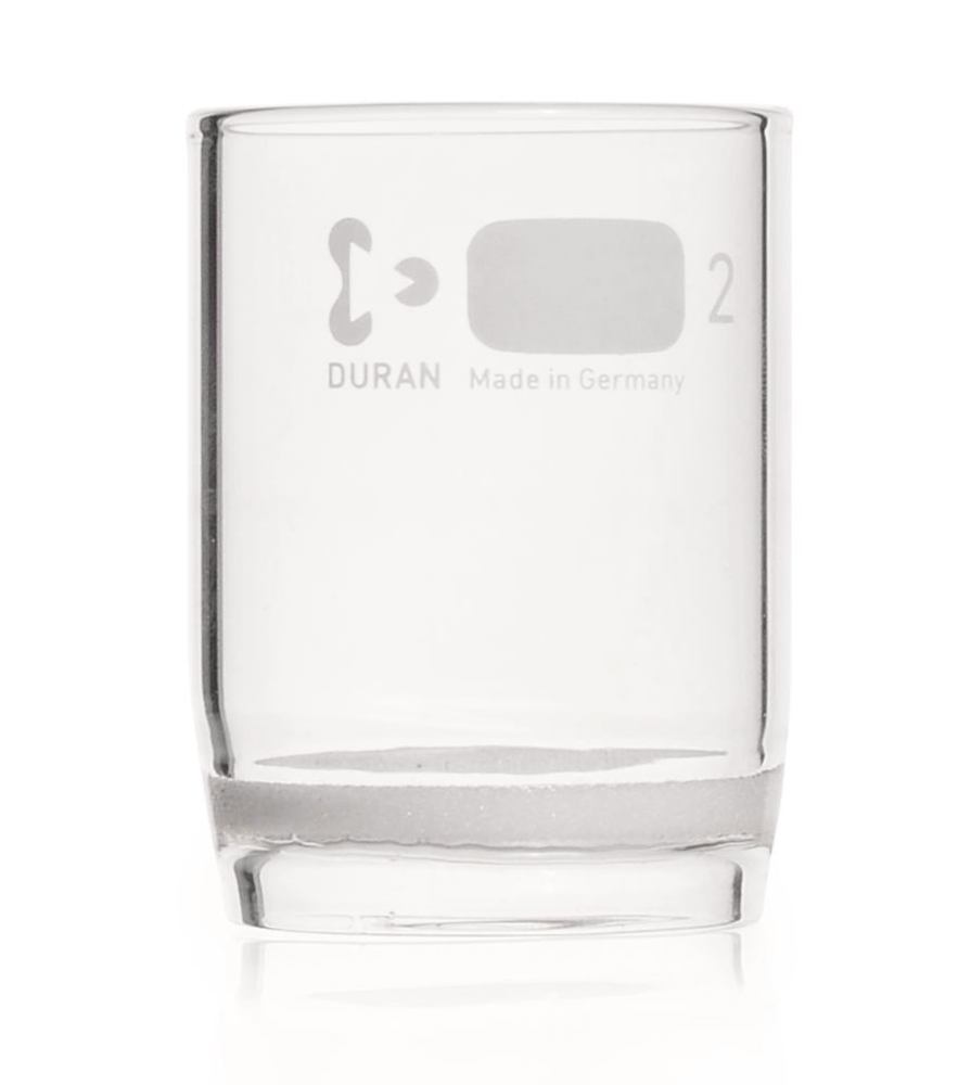Filter crucible, DURAN®, porosity 1, volume 50 ml, 1 unit(s) - Luminix Health