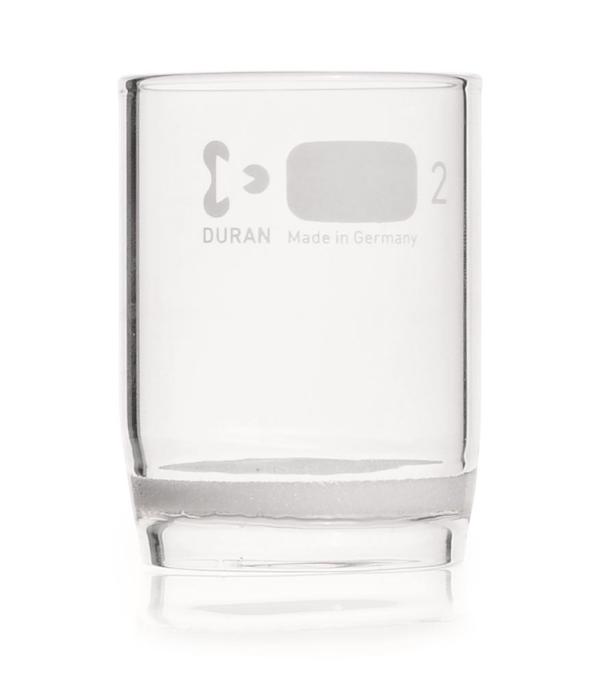 Filter crucible, DURAN®, porosity 4, volume 50 ml, 1 unit(s) - Luminix Health