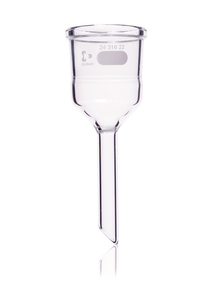 Crucible adapter, f. filter crucib. 15ml, DURAN®, Ø inside, top 34 mm, 1 unit(s) - Luminix Health