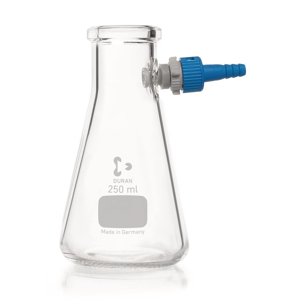 Filtering flask, DURAN®, erlenmeyer shape, 250 ml, 1 unit(s) - Luminix Health