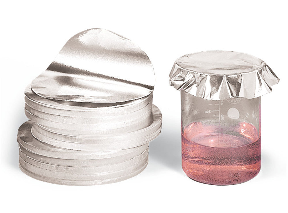 Rotilabo®-aluminium foil disk, mo. R 100, 1000 sheets in box, thick. 30µm - Luminix Health