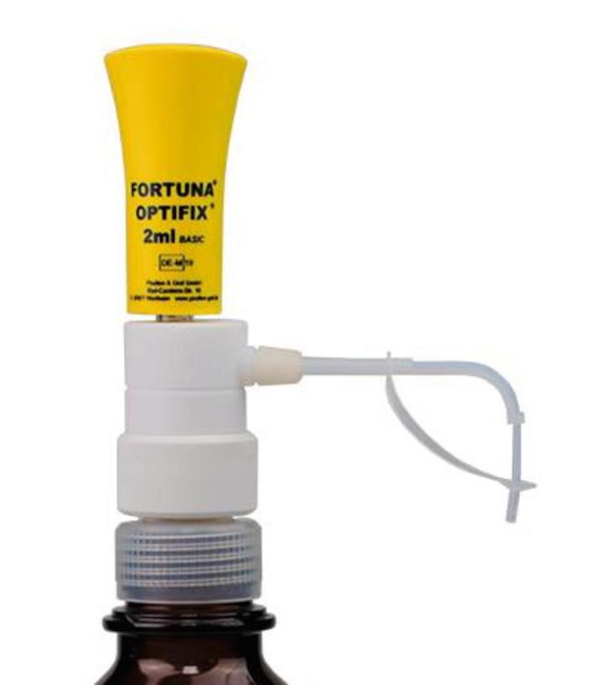 FORTUNA® OPTIFIX® BASIC dispenser, PTFE coated, 0.5-2 ml, 1 unit(s) - Luminix Health