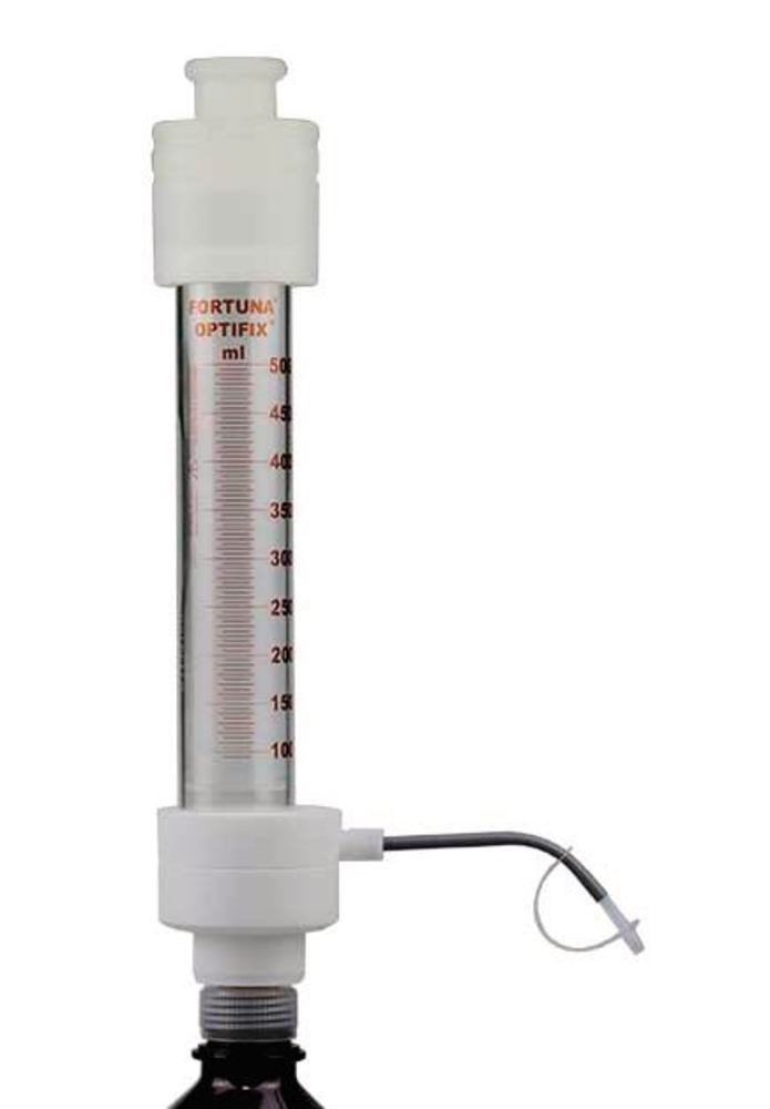 FORTUNA® OPTIFIX® SOLVENT dispenser, 100 - 500 ml, graduation 5.0 ml, 1 unit(s) - Luminix Health