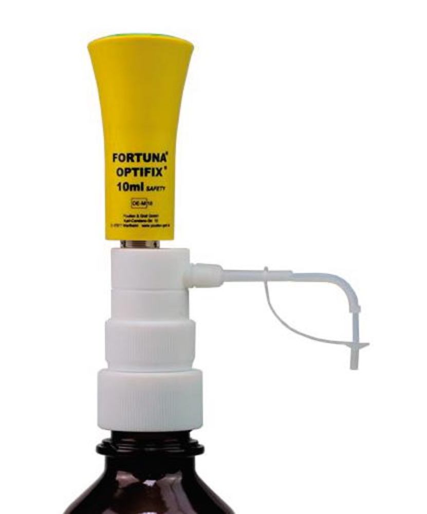 FORTUNA® OPTIFIX® SAFETY dispenser, PTFE coated, 2 - 10 ml, 1 unit(s) - Luminix Health