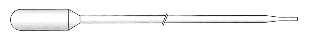 Pasteur pipettes ungraduated, 2 ml, long, Sterile, 225 mm, indiv. - Luminix Health