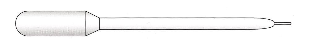 Pasteur pipettes with ultra-thin tip, LDPE, non-sterile, L 147 mm, 3.3 ml - Luminix Health