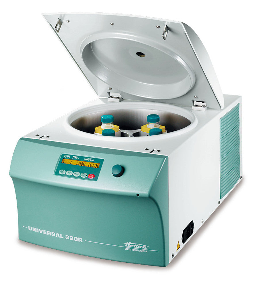 Table centrifuge Universal 320 R cooled, 500-16000/min, 24-24900 x g - Luminix Health