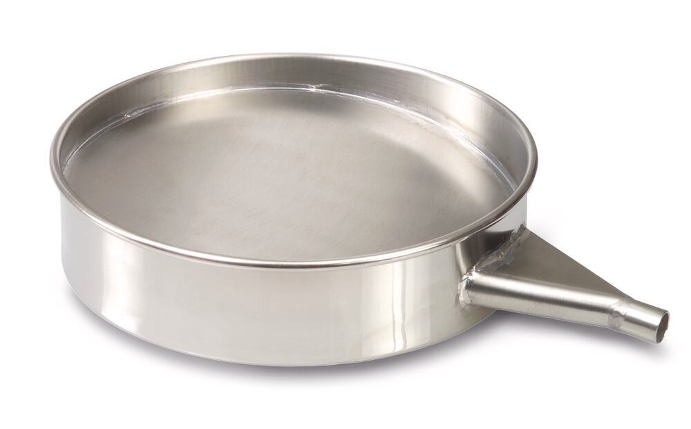 Sieve pan with outlet and PVC hose, NEXOPART, art. ECH0.1