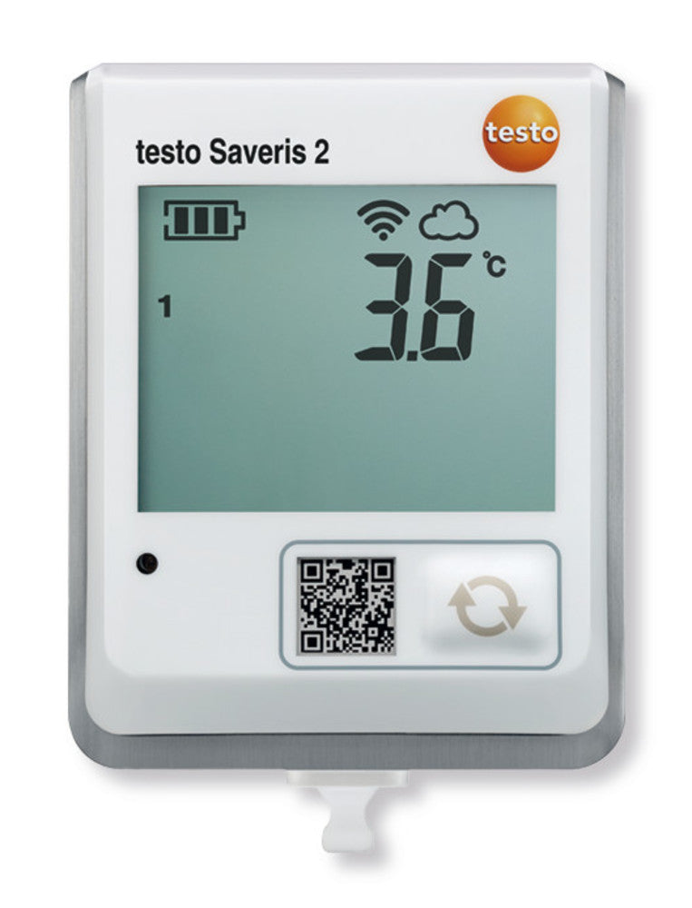 Wireless data logger Saveris 2-T1, with internal sensor, 1 unit(s) - Luminix Health