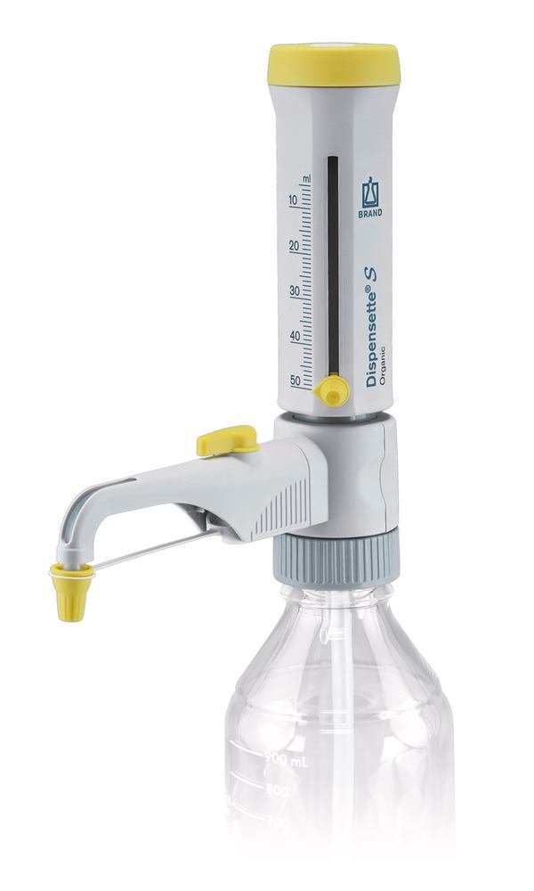 Dispensette® S Organic, analogue, Vol. 5-50 ml, graduation 1.0 ml, 1 unit(s) - Luminix Health