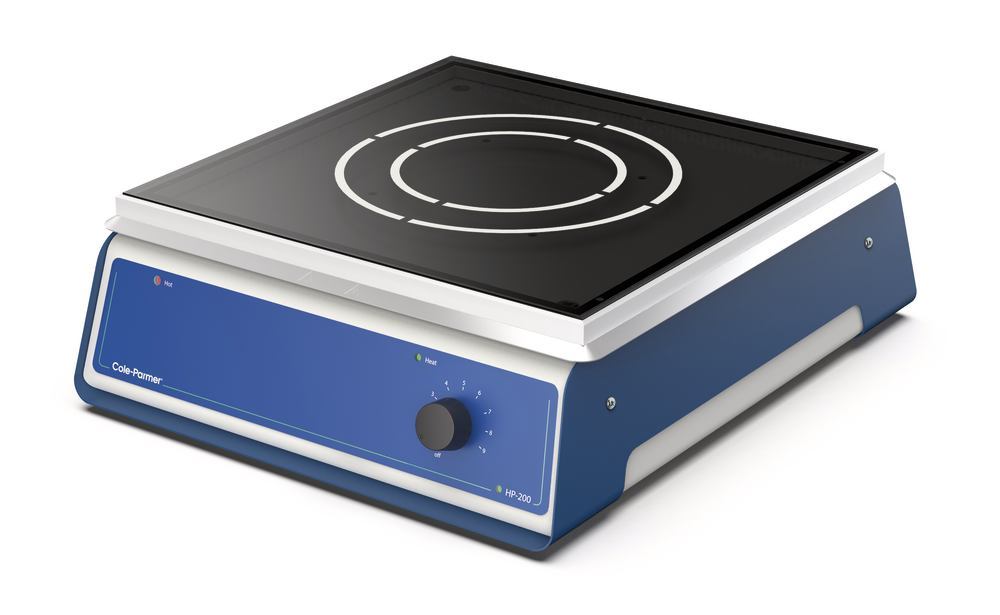 Infrared hotplate HP-200-IR-L, heated area 300x300 mm, max. 450°C, 900W - Luminix Health