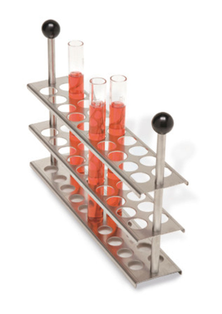 Test tube rack for WB-serie,, 20 bore holes Ø 18 mm, 1 unit(s) - Luminix Health
