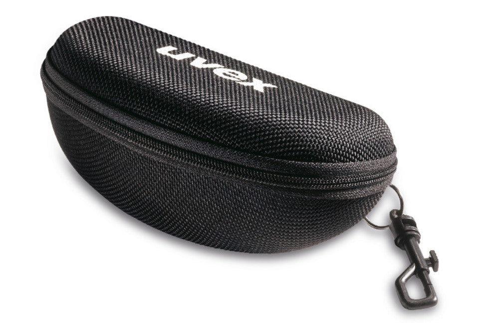 Hard-shell glasses case, black, specially adapted, 1 unit(s) - Luminix Health
